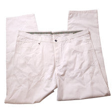 Pantalones chinos grandes altos para hombre 46x35 algodón suave blanco caqui LL RL estilo doble y2K