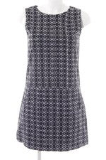 LTB minivestido mujer azul blanco vestido de verano talla 36