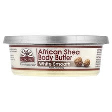 Manteca de karité africana para piel y cabello, blanca suave, 7,5 oz (212 g)