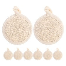 Almohadillas limpiadoras faciales suaves 8 piezas almohadillas exfoliantes de algodón reutilizables para el cuidado faci