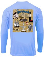 Camisa de pesca manga larga, microfibra, protección solar UPF, S a 3XL...A23.A.