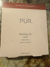 MINERALES PUROS POLVO PERFECCIONADOR DE LA PIEL RUBOR ACTO EN SOMBRA BAYA HERMOSO 0,28 OZ