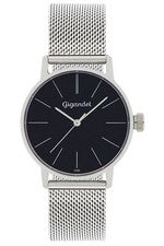 Gigandet Mujer Cuarzo Acero Inox Cinta de Metal Negro - MINIMALISM G43-G43-006