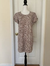 Nuevo Vestido Suéter Camiseta Estampado Animal Nine West para Mujer, Talla L