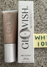 HUDA BRILLANTE MULTI ROCÍO PIEL TINTE en LUZ MED 1,35 oz/40 ml TAMAÑO COMPLETO CAJA SELLO $37