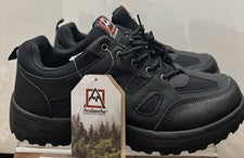 NUEVO Zapatos de Senderismo Clásicos con Cordones Avalanche Para Hombres Negros Talla 7.5 AV89190