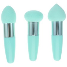 3 piezas brochas de maquillaje base portátil bolígrafos de belleza herramientas esponja