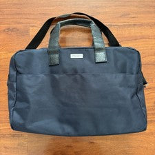 Bolso grande de viaje Jimmy Choo Parfums fin de semana para pasar la noche azul marino 18x11x7,25 nuevo