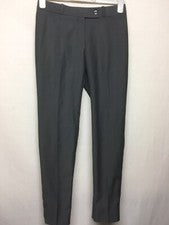 Pantalones de vestir grises de diseñador para hombre talla 30 x 30 C6
