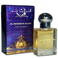 Perfume puro Al Haramain Badar Roll On Attar aroma de larga duración 15 ml