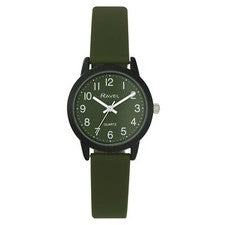 Reloj deportivo Ravel de silicona verde para damas y niñas R1813.21