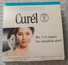 Curel Crema Facial Hidratante Agua Esencia Hidratante Intensiva Set de Viaje de 2 Piezas
