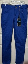 Pantalones chinos azules para hombre Update Fashion Wear. Talla 33" X 30"