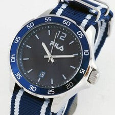 MONTRE HOMME FILA avec Date. Résistante à l'eau 50 M - 5 ATM. 119,00 € NEUVE