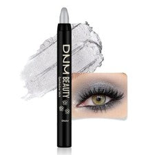evpct Silver Shimmer Cream Sombra de Ojos Brillo Set de Palos Iluminadores para Ojos, Plateado