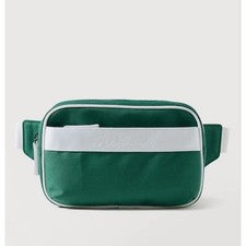 NUEVO CON ETIQUETAS Athleta All About BOLSO CINTURÓN GRANDE Bolso Bandolera Pecho Riñonera VERDE