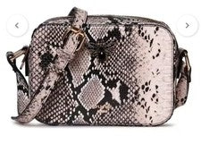 Bolso Bandolera DUNE Estampado de Serpiente Adorno de Insectos⭐️Bolso Bandolera⭐️Nuevo Sin Etiquetas