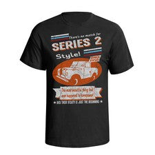 Camiseta Para Hombre Land Rover Serie 2 1958 Calidad Estilo Retro Coche Eco Regalo