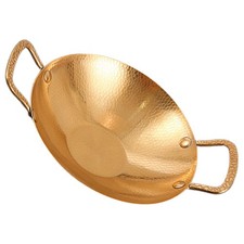 Utensilios de cocina de camping sartén de acero inoxidable ollas de cocina