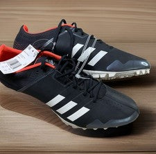 Adidas Atletismo Hombres 14 Adizero Finesse Zapatos CG3833 Negro Naranja Nuevo con Etiquetas