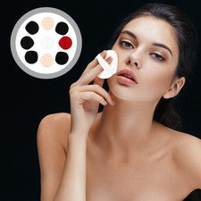 Herramienta licuadora de maquillaje en polvo facial belleza 9 piezas soplo facial