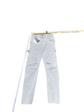 Pantalones de mezclilla Trussardi para hombre de moda gris claro talla 40 nuevos con etiquetas