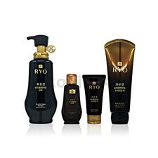 Amore Pacific Ryo Hwayoon Hermoso Envejecimiento Cuidado de la Pérdida del Cabello Champú y Paquete de Cabello Conjunto