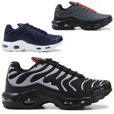 ZAPATOS DEPORTIVOS PARA HOMBRE ENTRENADORES DE CORRER INFORMALES DE ENCAJE GIMNASIO CAMINAR TALLA
