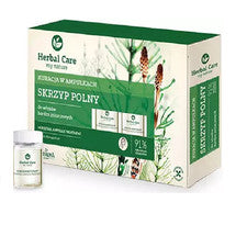 FARMONA CUIDADO HERBAL AMPOLLA COLA DE CABALLO TRATAMIENTO PARA CABELLO MUY DAÑADO 5x5ml