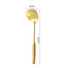 Lujoso Juego de Platas de Cocina de Acero Inoxidable Dorado Elegantes Accesorios de Cocina