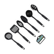 Juego de 6 utensilios de cocina antiadherentes para hornear herramientas de cocina de nailon para hornear freír