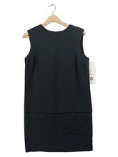 Vestido de mujer ZARA BASIC negro talla 36 sin mangas business elegante