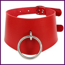 Gargantilla gótica de cuero PU negra 2025 collar cuello punk collares colgantes
