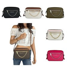 Bolso Bandolera Michael Kors Jet Set Artículo East West Cadena de Hombro