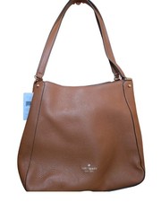 Bolso de hombro para mujer Kate Spade New York Leila mediano - jengibre cálido (WKR00344)
