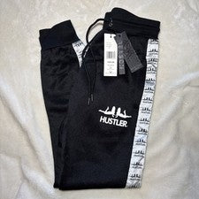Pantalones deportivos Reason Brand Hustler edición limitada para hombre talla S negros nuevos con etiquetas