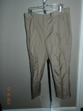Nuevo de Lote Antiguo Pantalones Haband PREMIUM BUSINESS SLACKS Talla 38XM Estilo #054 Beige