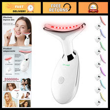 Varita de terapia de luz facial LED - 7 colores luz roja y luz azul herramienta de cuidado de la piel para