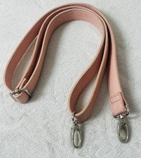 Bandolera bandolera de repuesto con correa de cuero sintético rosa ajustable