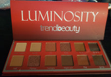 TrendBeauty ~ Paleta de sombras de ojos Luminosity ~ 12 tonos mate y brillante