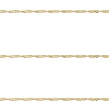 Collar bebé niños Singapur oro real 585 collar Vario longitud 40 - 38 cm nuevo