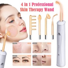 Máquina de varita de alta frecuencia dispositivo de belleza electroterapia portátil piel facial