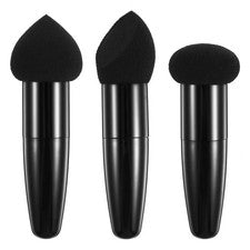 3 piezas bolígrafos de maquillaje de belleza bolígrafos de maquillaje en seco húmedo esponjas portátiles herramientas co