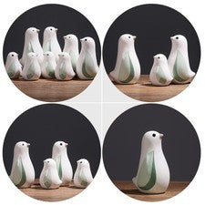 Elegante pájaro nórdico decoración del hogar adorno pájaro adorno pájaro para decoración del hogar