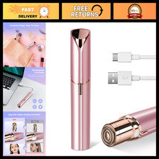 Depiladora facial indolora para mujer - Mini afeitadora eléctrica y depiladora facial