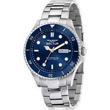 Orologio Automatico Uomo SECTOR 230 R3223161010 Acciaio Blu Sub 100mt