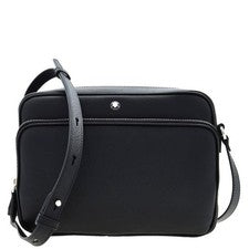 Bolso Mensajero Montblanc Sartorial Cuero Negro 198127