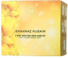 Kit facial antibronceador Shahnaz Husain 5 pasos para el cuidado de la piel | (5 x 10 g) 50 gm