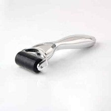 Nuevo rodillo de titanio plateado 1200 de 0,25 mm para el cuidado facial de la piel crecimiento del cabello barba
