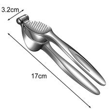 Innovatives Design Knoblauchpresse aus Edelstahl sorgt f??r einfache Reinigung